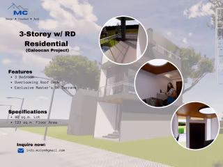 Brochure for a design project