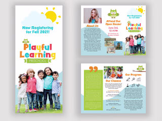 Playful Learning Preschool Branding and Website Design