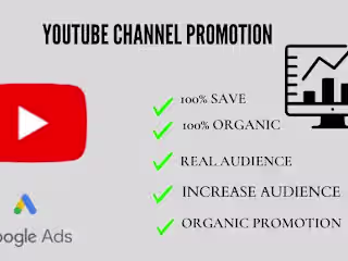 I will do organic youtube video promotion for channel growth
