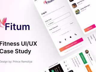Fitness App UI UX Case Study :: Behance