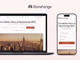 Stonehenge Redesign (Figma Design + Design System)