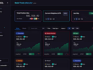Crypto Execution Platform to Manage Delta-Neutral Trades
