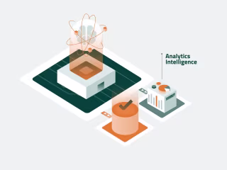 Infographics For An Automated Managing Data Solution