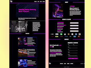 LucyLow: A Minimalist Audio Portfolio