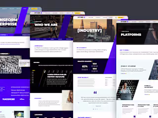 Stand 8 Rebrand & Website Design