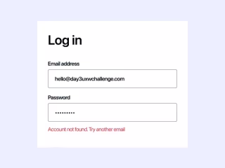 💡Error Message Design - UX Writing Challenge