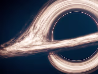 Realistic Black Hole Visualization