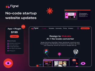 Fignel UI & motion updates on Behance