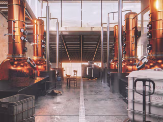 Distillery in Greece