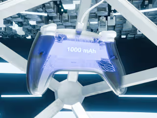 3D Gaming Controller Animation