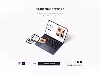 Barb Shoe Store - Ecommerce Web Application (UI/UX)