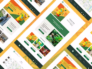 Starbucks' Mate Website UX/UI 