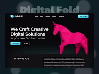 Digital Fold - Figma to Webflow Conversion