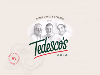Tedesco's Sauce Co | Brand Strategy & Logo Design