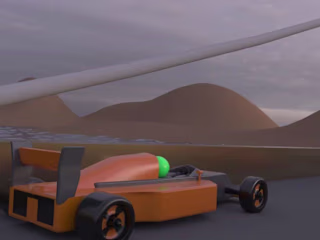 Formula One Bridge Animation
