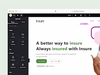 Insurance Landing Page – WordPress + Figma Build