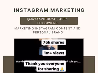 Instagram Personal Brand Management