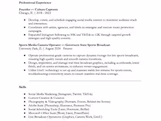 Resume