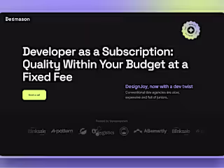Devmason - Personal website 