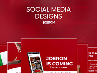 Social Media Designs - Food Logistic Company