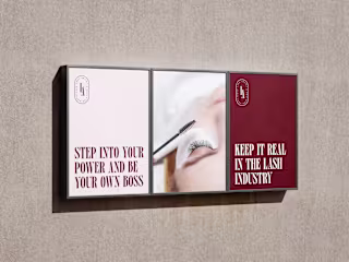 Lash Addiction Brand Identity