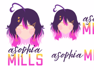 Asophia Mills Logo // Plate 3 Elements& Principles of Design