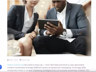 Blog Post: The Digital Marketing Facts You Need To Know In 2022 