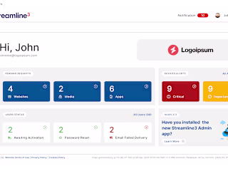 Streamline3 Web App Redesign