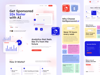 Landing Page design