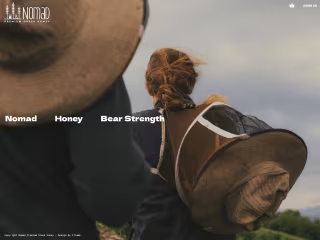 Nomad Honey UI design