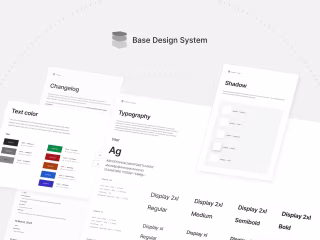 Base Design System by Alfarel Zaki