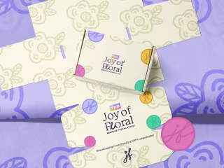 Packaging for a Bespoke Floral Studio