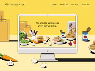 Kitchen Stories - Company Pages / Web Design