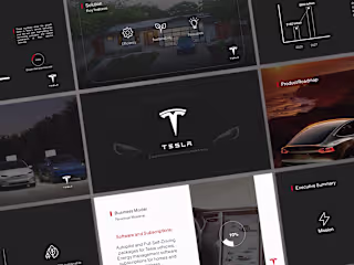 Tesla presentation (Pitch Deck) :: Behance