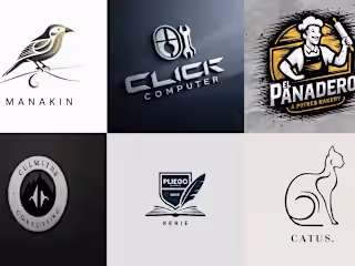 Creación de logos modernos, minimalistas y elegantes