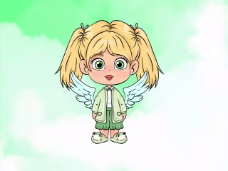 I will draw a cute illustration
