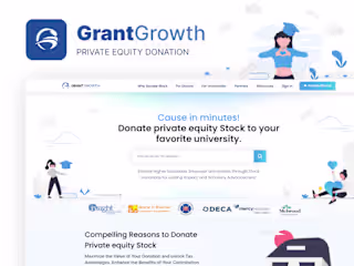 GrantGrowth • Stock Donation Platform