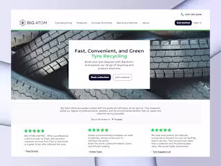 Tyre Recycling | Website | User Platform