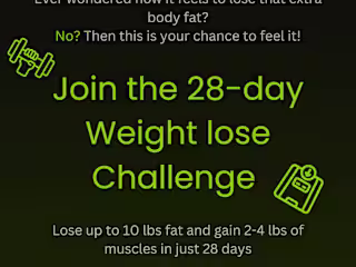 28-day Weight lose Challenge