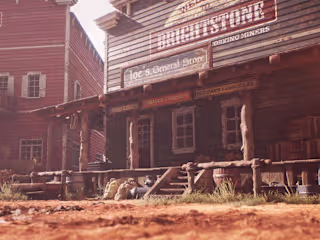 Video Game | Western Background Demo