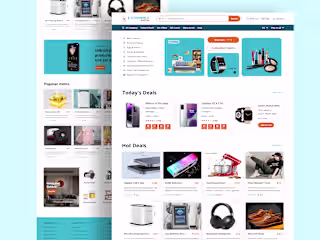 Ecommerce Website ui, ui Design, uiux Design
