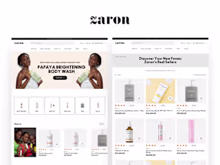 Full-Stack eCommerce website Redesign