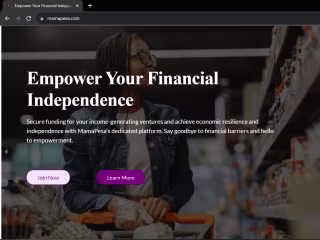 MamaPesa Website