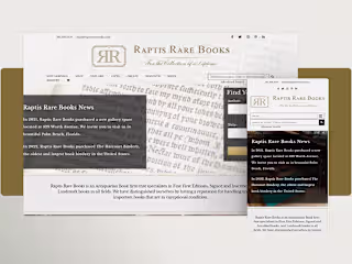 Raptis Rare Books