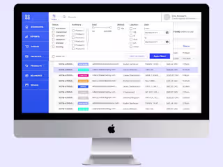 Blackbox Table UI Design