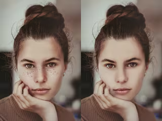 Photo retouching