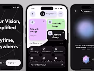 OmegaIQ - AI Voice Command Mobile App