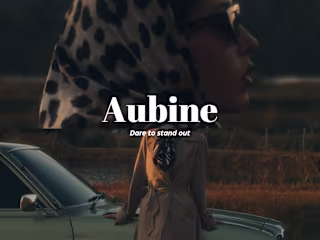Spec Ad: "Aubine" | A Hypothetical Luxury Brand 