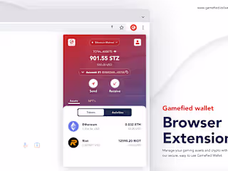 Gamefied - Crypto Wallet Browser Extension on Behance