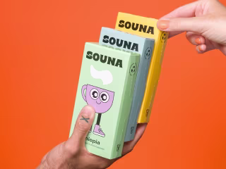 Brand Identity + Package Design - Souna Capsules 